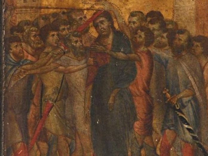 Cimabue, Cristo Deriso