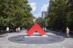 Carmen Herrera, Angulo Rojo, 2017, rendering © Carmen Herrera. Courtesy Lisson Gallery. Image Courtesy of Public Art Fund, New York