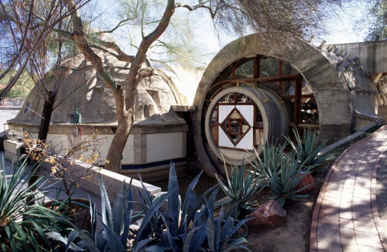 Cosanti, Pumpkin Apse & Barrel Vaults, 1968-1971. Photo credit Cosanti Foundation