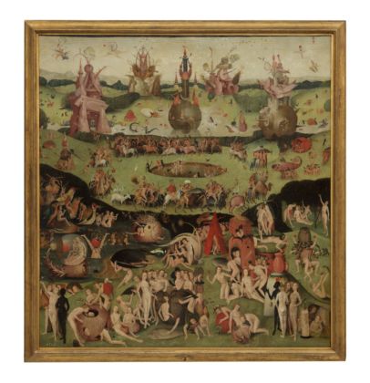 Da Hieronymus Bosch, Giardino delle delizie (pannello centrale), 1535 50. Collezione privata
