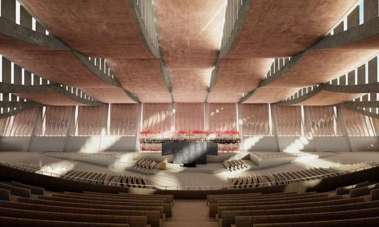 David Adjaye, National Cathedral of Ghana. Photo © Adjaye Associates