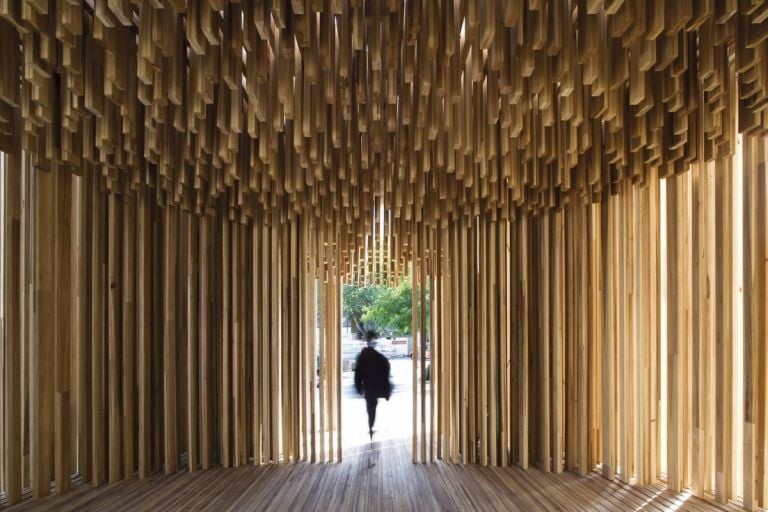 David Adjaye Sclera pavilion. Photo © Leonardo Finotti Memorie ghanesi. Intervista con David Adjaye