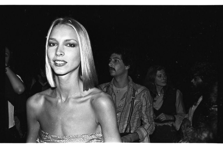 Anton Perich (American, born Croatia, 1945). Karen Bjornson at Studio 54, 1978. Gelatin silver photograph, 20 x 24 in. (50.8 x 61 cm). Courtesy of the artist. © Anton Perich