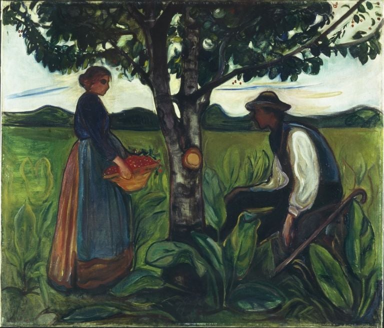 Edvard Munch, Fertility, 1899 1900. Canica Art Collection, Oslo