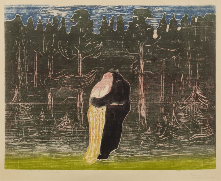 Edvard Munch, Verso la foresta II, 1915. Collezione privata, courtesy Galleri K, Oslo. Photo Reto Rodolfo Pedrini