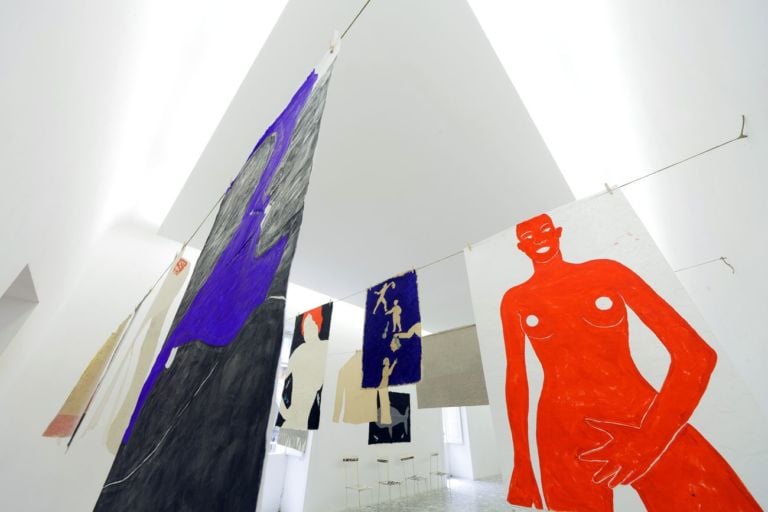 Ernesto Tatafiore. Exhibition view at CasaMadre Arte Contemporanea, Napoli 2019. Courtesy dell’artista & CasaMadre Arte Contemporanea, Napoli. Photo Martin Devrient