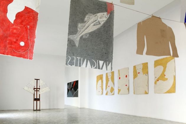 Ernesto Tatafiore. Exhibition view at CasaMadre Arte Contemporanea, Napoli 2019. Courtesy dell’artista & CasaMadre Arte Contemporanea, Napoli. Photo Peppe Avallone