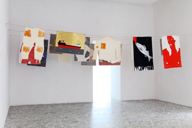Ernesto Tatafiore. Exhibition view at CasaMadre Arte Contemporanea, Napoli 2019. Courtesy dell’artista & CasaMadre Arte Contemporanea, Napoli. Photo Peppe Avallone