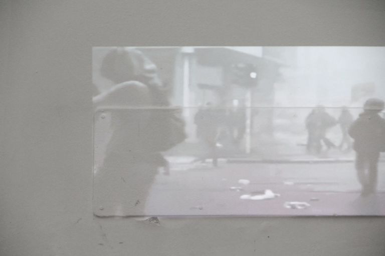 Ettore Pinelli, Guerrilla Milan, 2015, still da video, dimensioni variabili. Courtesy Ritmo