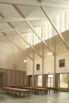 Feilden Fowles, Homerton Dining Hall, model. Credit Feilden Fowles