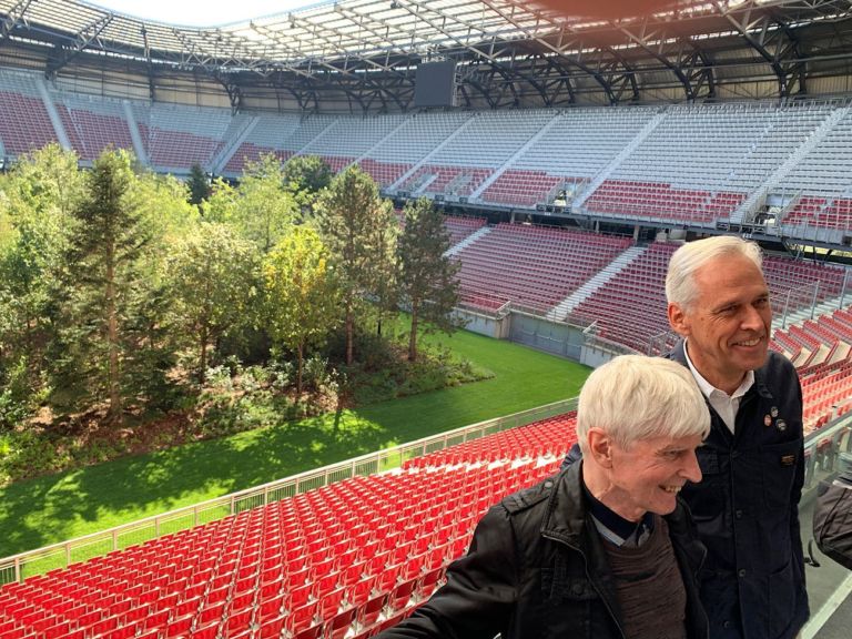 For Forest. Littman e Paintner. Klagenfurt Stadium. Photo Claudia Zanfi