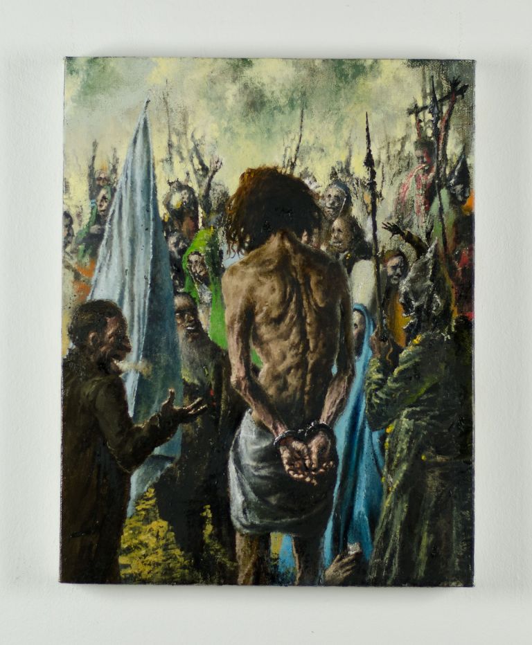 Francesco De Grandi TRISMA Ecce Homo 2016 45x35cm L’aurora in pittura. Francesco De Grandi a Palermo