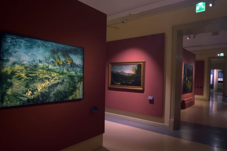 Francesco De Grandi. Aurea Hora. Exhibition view at Villa Zito Palermo 2019 1 1 L’aurora in pittura. Francesco De Grandi a Palermo