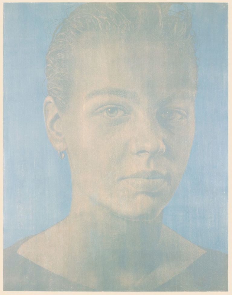 Franz Gertsch, Natascha IV, 1988. Collezione privata, courtesy Galleri K, Oslo © Franz Gertsch. Photo Dominique Uldry