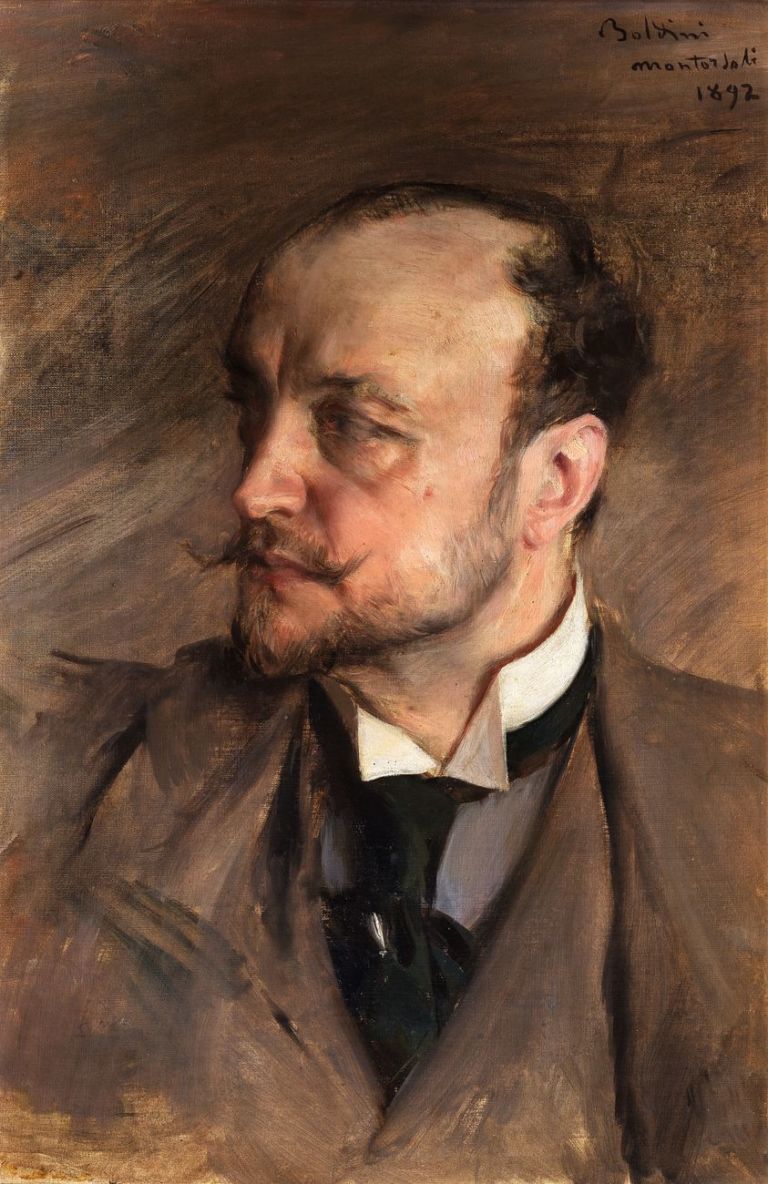 Giovanni Boldini, Autoritratto, 1892. Gallerie degli Uffizi, Firenze