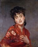 Giovanni Boldini, Scialle rosso, 1880 ca. Collezione privata. Courtesy Galleria Bottegantica, Milano