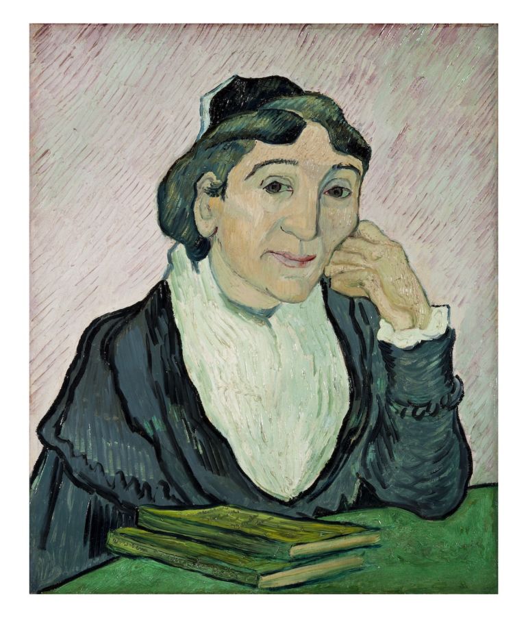 L’Arlésienne (Madame Ginoux) Vincent van Gogh februari 1890. Galleria Nazionale d’Arte Moderna e Contemporanea, Rome. By permission of Ministero per I Beni e delle Attività Culturali