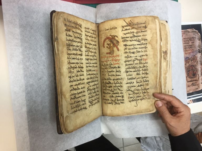 L’antico messale in aramaico siriano restaurato dall'Istituto Centrale per il Restauro e la Conservazione del Patrimonio Archivistico e Librario di Roma