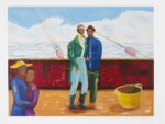Lubaina Himid, Le Rodeur. The Captain and the Mate, 2017 18. Courtesy the artist & Hollybush Gardens. Photo Andy Keate