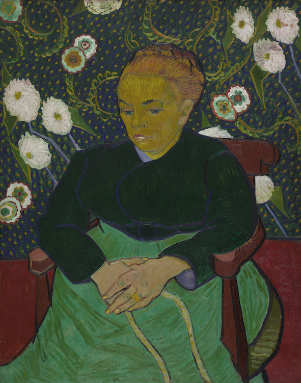 Madame Roulin, wiegend (La berceuse) Vincent van Gogh 1889, The Art Institute of Chicago, Helen Birch Bartlett Memorial Collection