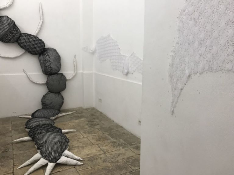 Mariantonietta Bagliato. F.O.M.O. Installation view at Spazio Microba, Bari 2019
