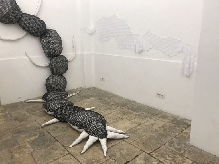 Mariantonietta Bagliato. F.O.M.O. Installation view at Spazio Microba, Bari 2019