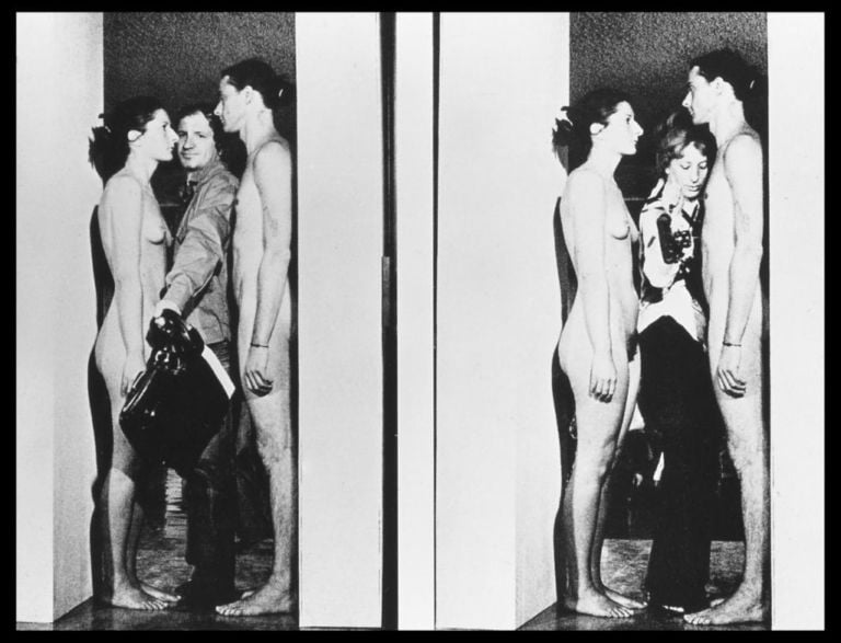 Marina Abramovic e Ulay, Impoderabilia, 1977