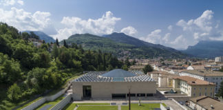 Mart Rovereto architettura drone_Ph crediti Mart, Jacopo Salvi