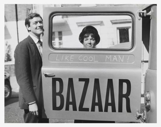 Mary Quant and Alexander Plunket Greene. Photo John Cowan, 1960. Courtesy of Terence Pepper Collection. Image © John Cowan Archive