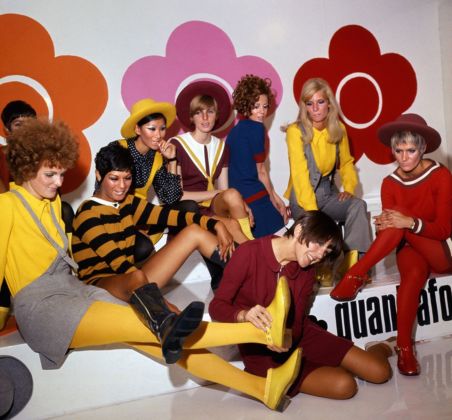 Mary Quant and models at the Quant Afoot footwear collection launch, 1967. Image © PA Prints 2008