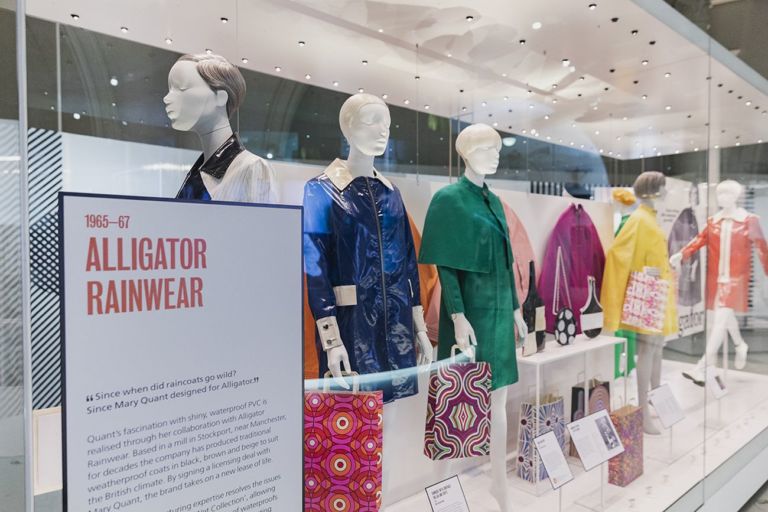 Mary Quant. Exhibition view at Victoria and Albert Museum, Londra 2019