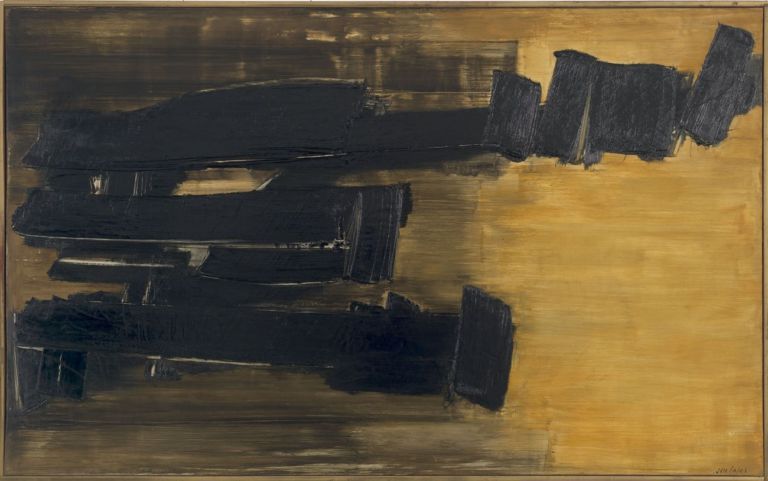 Pierre Soulages, Peinture 125 x 202cm, 30 octobre 1958. Courtesy Lévy Gorvy, New York