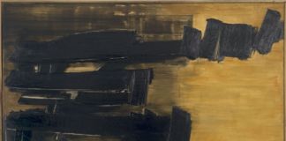 Pierre Soulages, Peinture 125 x 202cm, 30 octobre 1958. Courtesy Lévy Gorvy, New York