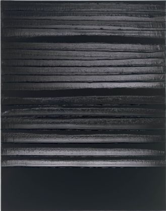 Pierre Soulages, Peinture 181 x 142 cm, 3 mai 2019. Courtesy Lévy Gorvy, New York