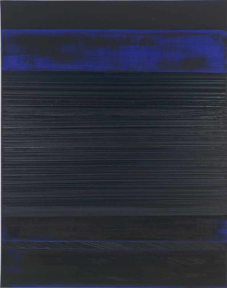 Pierre Soulages, Peinture 92 x 73 cm, 27 février 1989. Courtesy Lévy Gorvy, New York