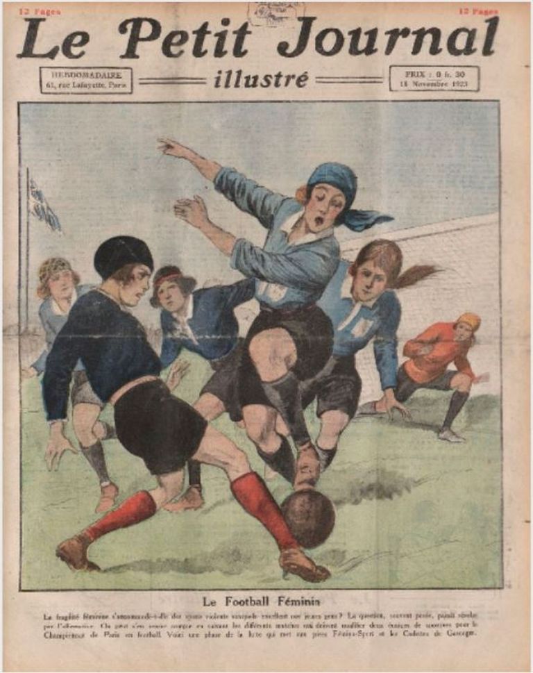 Prima pagina de Le Petit Journal, 1923