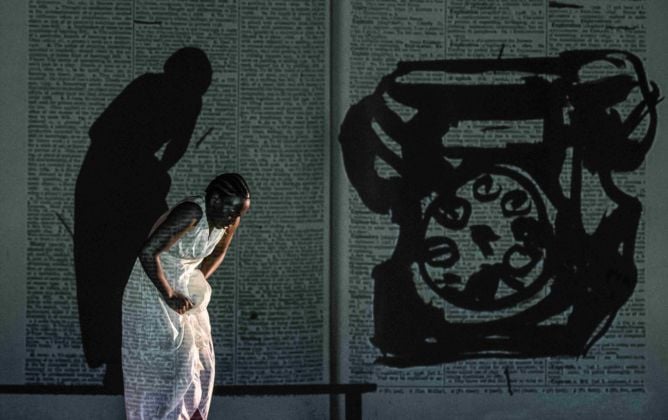 Prove di Waiting for the Sibyl, Opera di Roma, 2019. Photo Stella Olivier