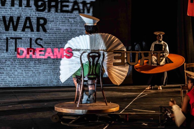 Prove di Waiting for the Sibyl, Opera di Roma, 2019. Photo Stella Olivier