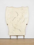 Silvia GIAMBRONE 1981 - Mirror No. 9, 2019 Wax, polystyrene, brass, acacia thorns 175 x 140 cm Copyright the Artist; Courtesy Richard Saltoun Gallery