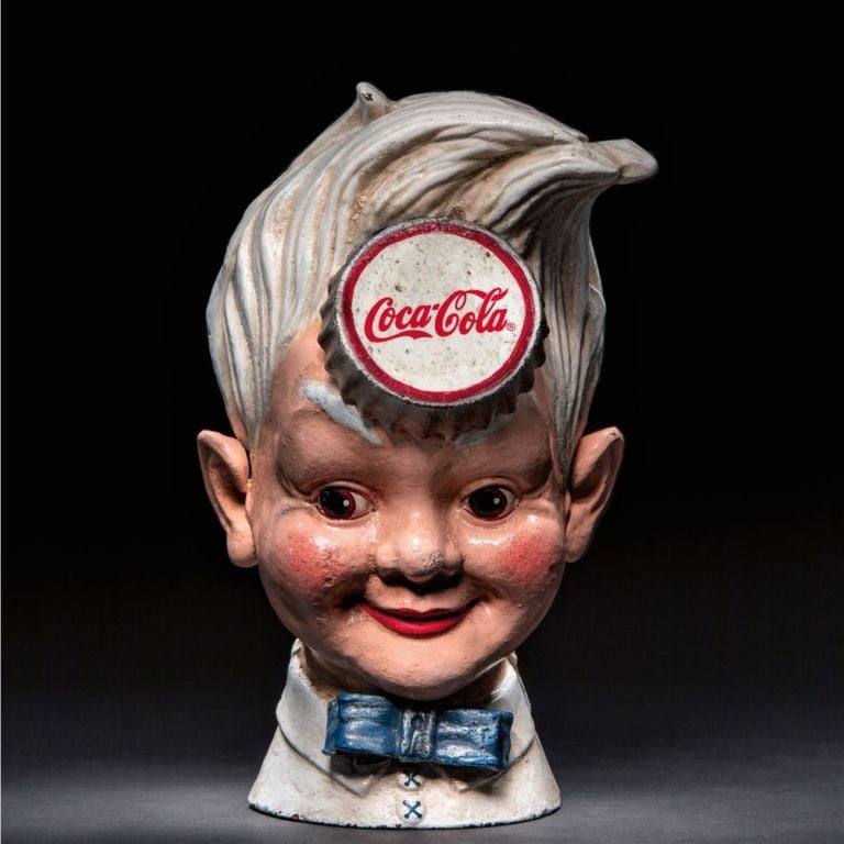 Sprite Boy, USA, 1960 ca. Ghisa, h. 18 cm. Photo Mauro Davoli