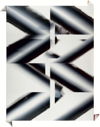 Stanislao Di Giugno, Wien sensation #8, 2015, acrylic and plaster on canvas, 120x90 cm