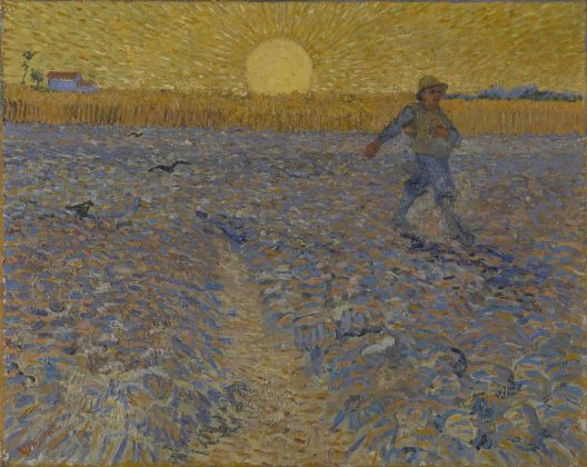 Vincent van Gogh, 'The Sower', 1888, Oil on canvas, 62 x 80 cm, Coll. Kröller Müller Museum, Otterlo