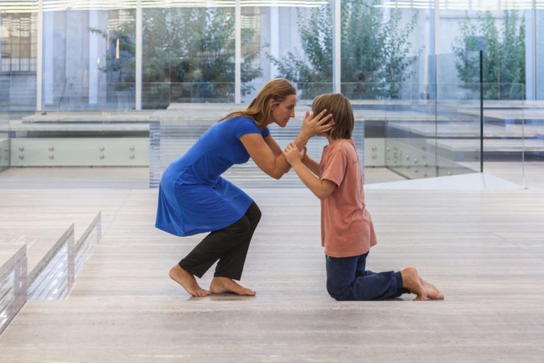 Virgilio Sieni, Madri e figli. Courtesy Fondazione Prada. Photo OKNOstudio