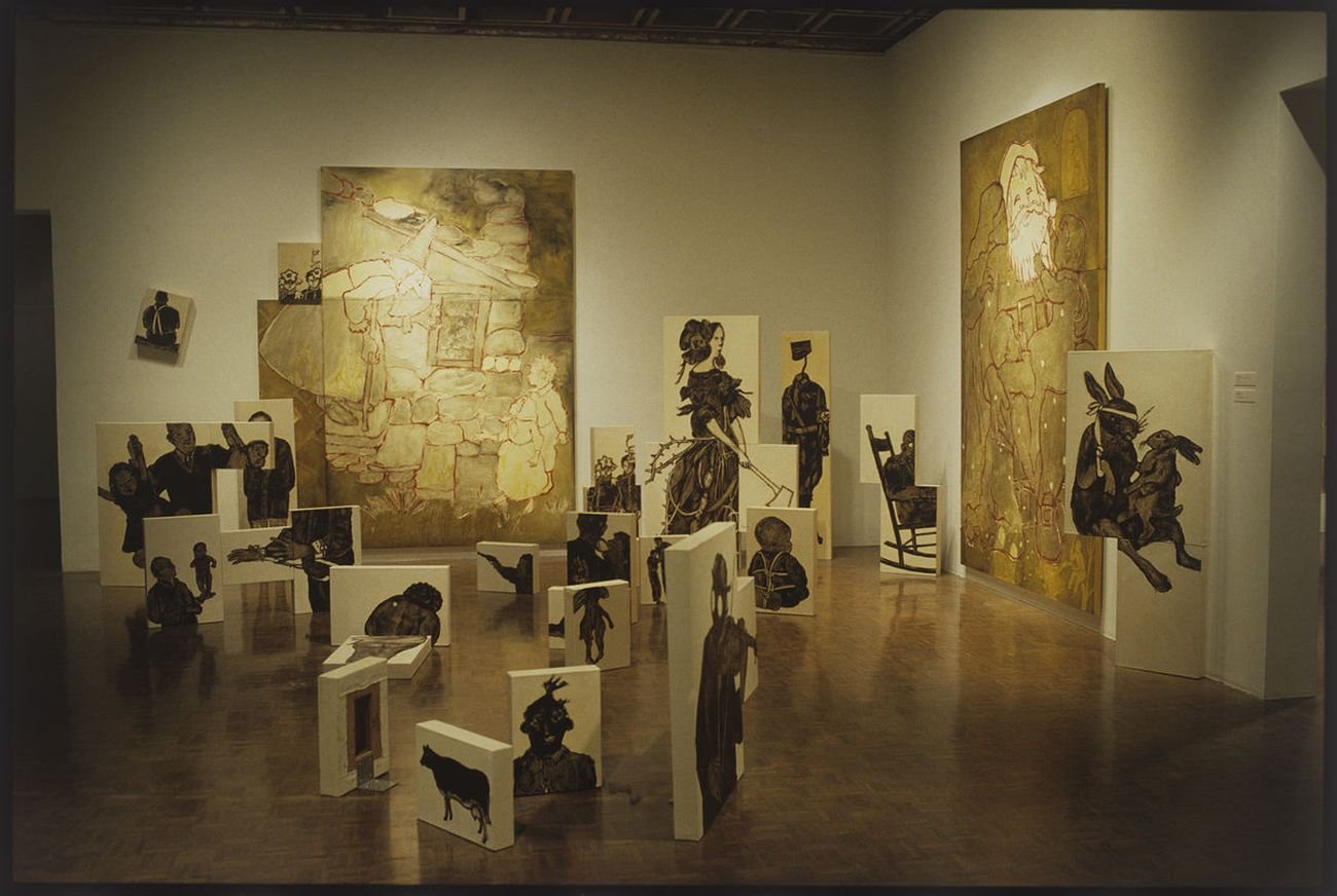 Whitney Biennial 1993. Installation view at Whitney Museum of American Art, New York 1993. Photo Geoffrey Clements