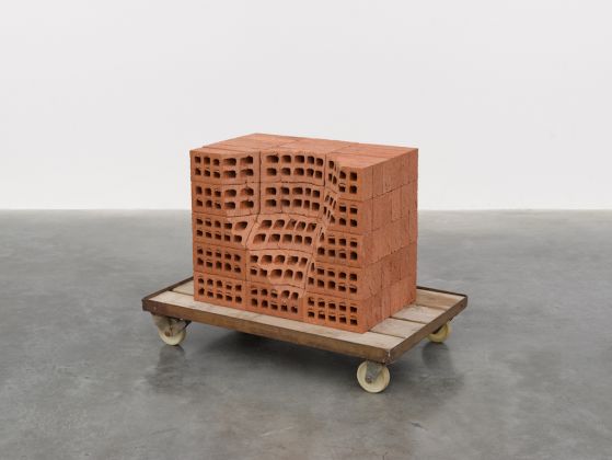 Mona Hatoum, A Pile of Bricks III, 2019. credits: Mona Hatoum, Photo: White Cube (Theo Christelis)