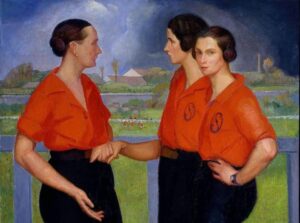 Il calcio, le donne e la pittura di Ángel Zárraga