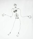 Alexander Calder (1898-1976) Josephine Baker IV , c. 1928 Steel Wire, 100 x 84 x 21 cm Centre Pompidou. Musée national d'art moderne, Paris. Donación del artista, 1966. AM 1518S © Centre Pompidou, MNAM-CCI, Dist. RMN-Grand Palais/Georges Meguerditchian © 2019 Calder Foundation, New York/VEGAP, Madrid