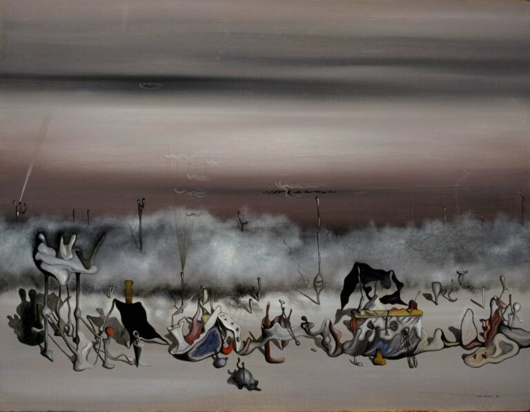 Yves Tanguy, Le Ruban des excès (The Ribbon of Excess), 1932, National Galleries of Scotland. Accepted in lieu of tax and allocated to the Scottish National Gallery of Modern Art 1998 © ARS, NY and DACS, London 2019