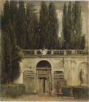 Velazquez,View of the Gardens of the Villa Medici, Rome, c. 1630 or c. 1650. Madrid, Museo Nacional Del Prado