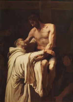 Francisco Ribalta, Christ embracing Saint Bernard, 1625 1627. Museo Nacional del Prado, Madrid